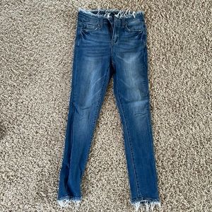 Blue fashion move jeans